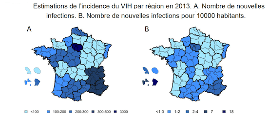 estimation incidence vih sida en france