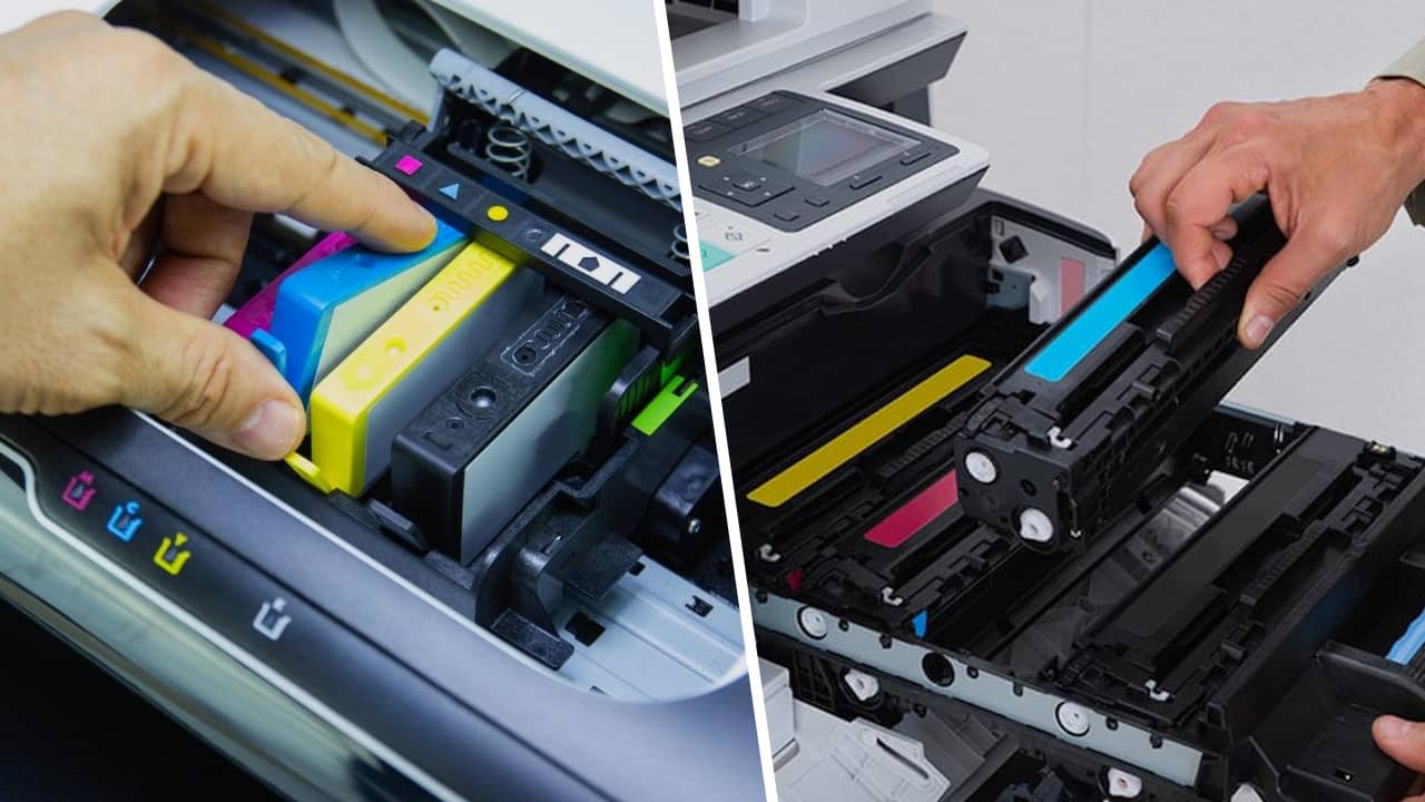 Les différences entre le toner d'imprimante et l'encre - HP Store