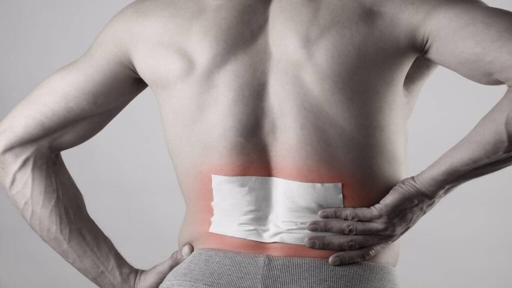 patch chauffant pour les douleurs de dos (1)