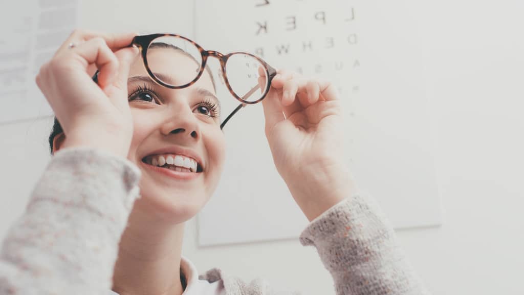 changement des lunettes de vue