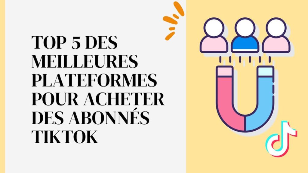 Top meilleures plateformes pour acheter des abonnés TikTok