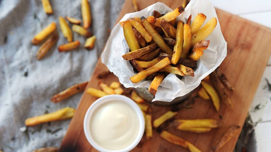 frites mayonnaise